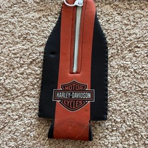 Harley Davidson bottle koozie